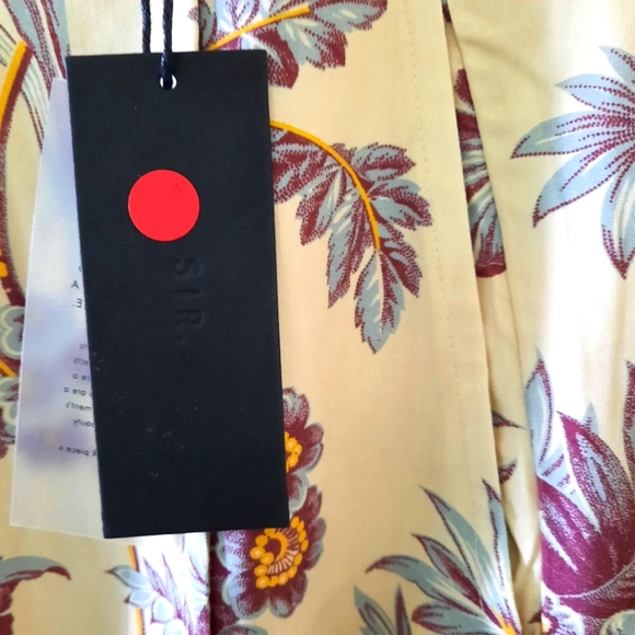 SIR The Label Floral Pencil Pants BNWT - Picture 3 of 7